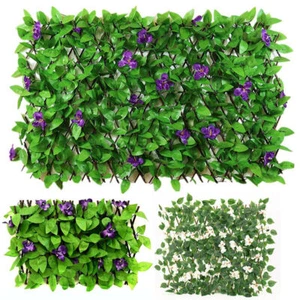 Artificial Plant Wall Mat Fence Greenery Panel Decor Foliage Hedge Grass 2Mx40cm - Picture 1 of 26