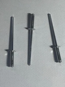 Menge 50 POPNIETEN 3,2 x 12 mm ALU/STAHL STANDARD FLANSCH BLINDKUPPELKOPF - Bild 1 von 3