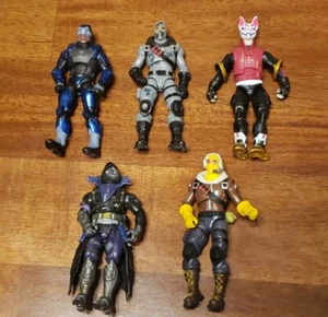 Lot of 5 Fortnite figures 4" Very Cool  - Picture 1 of 8
