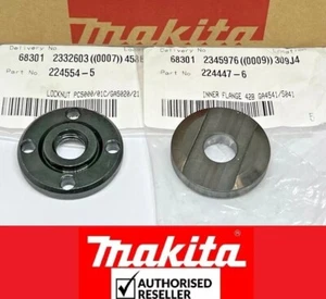 2Flangia dado di bloccaggio smerigliatrice angolare Makita 40VMAX ORIGINALI PER GA004G GA005G GA012G - Foto 1 di 1