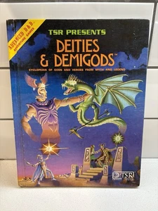 Advanced Dungeons and Dragons Deities And Demigods - 1980 First Ed. AD&D 128 Pgs - Bild 1 von 9