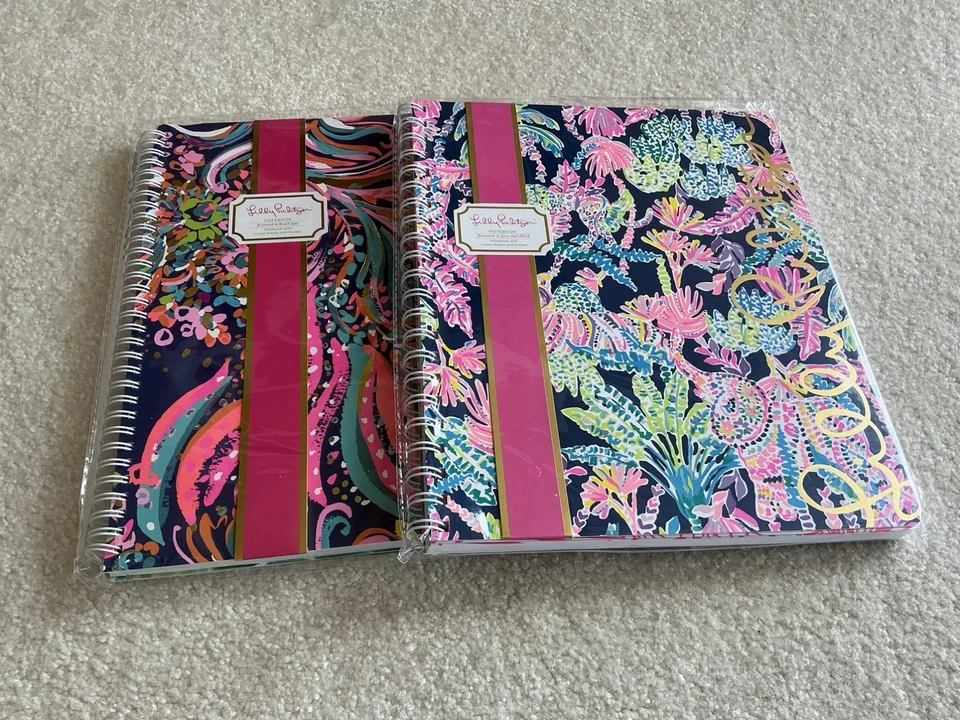 2 Lilly Pulitzer Notebooks 11"x9" NWT  Perfect as Xmas gift - Image 1 of 4