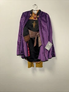 Disney Store Talla 4 Frozen 2 Princesa Anna Vestido de Viaje Disfraz Halloween - Imagen 1 de 8