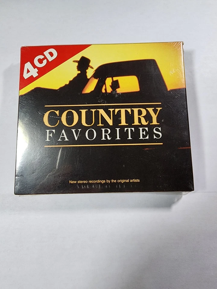Country Favorites (4 CDs, 2005, Madacy) BFP2 51337 Factory Sealed CD74 - Image 1 of 2