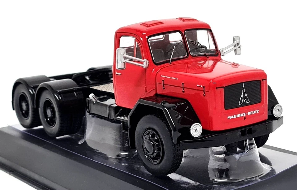 iXO 1/43 - Magirus Jupiter 6X6 Red Diecast Scale Model Truck - Image 1 of 4
