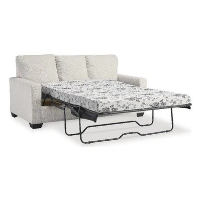 Signature Design by Ashley Rannis White Full Sofa Sleeper - Image 1 of 3