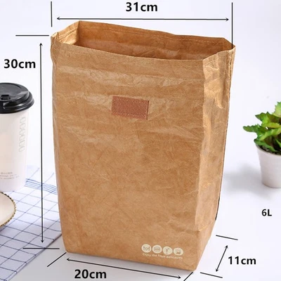  2 Pcs Sacs De Conservation Des Aliments Réutilisables Pochette À Lunch - Image 1 of 4