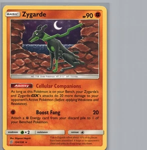 Zygarde | 124/236 Rara | SM - Menti Unificate | NM - Foto 1 di 2