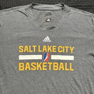 adidas Salt Lake City Stars Basketball NBA DL Practice Shirt 2016 Aeroknit XL - Image 1 of 4