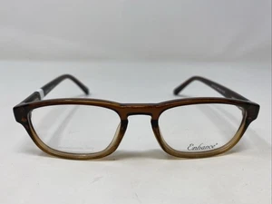 Enhance 3923 BRAUN VERBLASSEN 46-17-135 Kunststoff Vollrand Brille Brillengestell KE70 - Bild 1 von 8