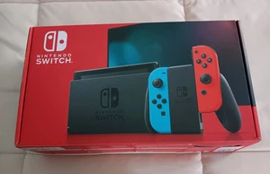 Nintendo Switch con Joy-Con Blu Neon e Rosso Neon - Foto 1 di 10