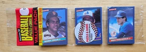 1986 Donruss Baseball Rack Pack Factory Sealed 45 cards MANNY TRILLO on Top! - Bild 1 von 1
