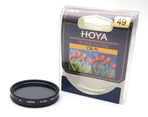 Hoya 49mm PL-CIR Circular Polarising Filter, Cased - UK Dealer - Picture 1 of 4