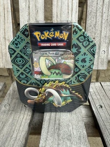 Juego de cartas coleccionables Pokémon Scarlet & Violet Paldean Fates Great Tusk EX estaño sellado de fábrica - Imagen 1 de 2