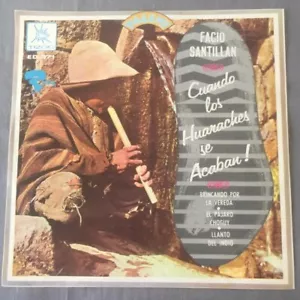 FACIO SANTILLAN -CUANDO LOS HUARACHES SE ACABAN / EL PAJARO CHOGUY- 1970 MEX 7" - Imagen 1 de 4