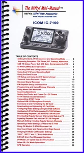 Icom IC-7100 Mini-Manual by Nifty Accessories - Picture 1 of 1