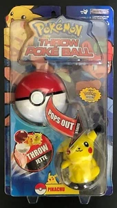 Pokemon Pikachu Wurf Pokéball Serie 2 Jakks NEU 2007 DMGD VERPACKUNG BESCHREIBUNG LESEN - Bild 1 von 12