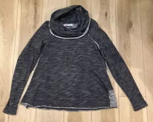 Free People Beach Womens Gray One Body Un Corps Cowl Neck Cocoon Sweater - Picture 1 of 10