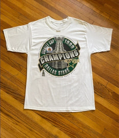 1999 Dallas Stars Stanley Cup Champs T-shirt Vintage Gift For Fans Hockey Cover