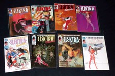 Elektra Assassin #1-8 Complete Set VF/NM #1 Signed w/COA Sienkiewicz 1986 Marvel