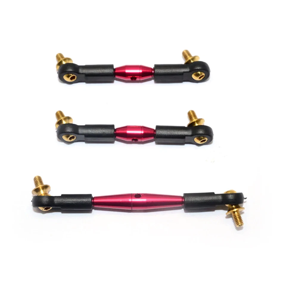 NEW GPM Racing Aluminum Tie Rod For Servo & Steering Red : Tamiya CC01 - Image 1 of 1