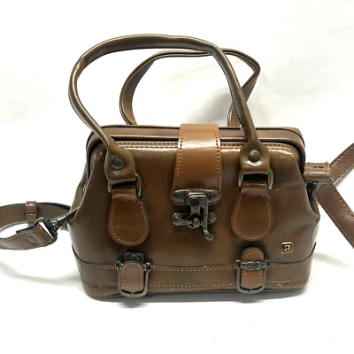 Bolsa Nas parte couro ANT-8 marrom bolsa de ombro NOVA (SH) - Imagem 1 de 4