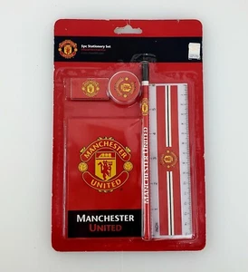 Vintage 1997 Manchester United Soccer 5pc Stationery Set Collectible Memorabilia - Bild 1 von 4
