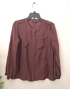 Alfani Damen Hemd braun Button Down S  - Bild 1 von 5