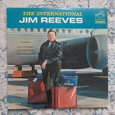 The International Jim Reeves Record Vinyl 12" LP RCA 33 RPM Victor LPM-2704 MONO - Image 1 of 4