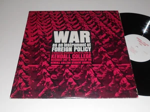 WAR KENDALL COLLEGE an Instrument of Foreign Policy Symposium Boime Marcum Morey - Picture 1 of 4