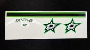 Dallas Stars Mini Football Helmet Decal Set - Picture 1 of 1