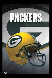 Green Bay Packers 1 Helmet NFL FOOTBALL TEAM Sports -Refrigerator Fridge MAGNET - Picture 1 of 1