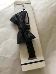 Ryan Seacrest Distinction Mens PT Celebration Floral Bowtie Pre Tied Bow Tie - Picture 1 of 2