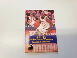 RS20 Golden State Warriors 1994/95 NBA Basketball Pocket Schedule - Budweiser - Picture 1 of 2