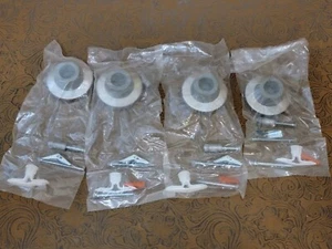 4x Trimco 1270WV Stainless Wall Mount Concave Door Stop US32D 2-1/8" x 1-1/16" ↺ - Foto 1 di 7