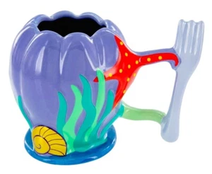 Disney Park Ariel Autograph Little Mermaid Dinglehopper Hidden Message 16 oz Mug - Picture 1 of 23