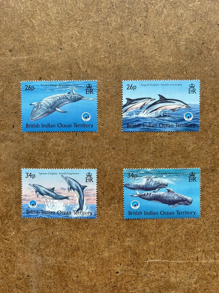 British Indian Ocean Territory. International Year of the Ocean. 1998, 4v, MNH - Image 1 of 1
