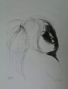 Emilio Greco "LESBIA 1974" Original Etching S/N - Picture 1 of 1