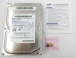 NEW OLD STOCK SAMSUNG SPINPOINT T166 HD501LJ 500GB 3.5" SATA II HARD DRIVE - Afbeelding 1 van 12