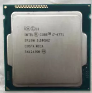 Intel Core i7-4771 FCLGA1150 3.5GHz 4C/8T 8MB 5GT/s 84W CPU processor - Picture 1 of 1