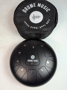 Steel Tongue Drum - 11 Noten 12 Zoll Zungentrommel Schlaginstrument und Koffer - Bild 1 von 4