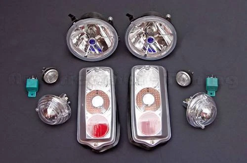 KIT FARI ANTERIORI POSTERIORI E LATERALI + FRECCE LEXUS LED FIAT 500 F L R - Immagine 1 di 1