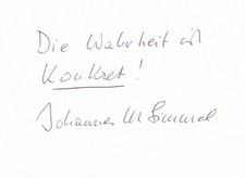 JOHANNES MARIO SIMMEL --- original signed - 4#21a