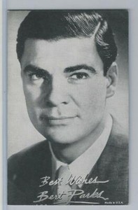 W Exhibit Movie & Recording Stars, 1950's, Bert Parks
