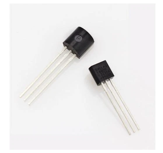 5PCS DS18B20 DALLAS 18B20 TO-92 1 Wire Digital Temperature Sensor IC - Imagen 1 de 1