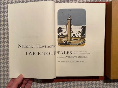 TWICE TOLD TALES, Heritage Press - 1966, Nathaniel Hawthorne with slipcase NICE Foto 1 de 4