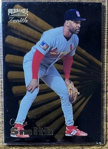 1996 Pinnacle Zenith Ozzie Smith #2 St. Louis Cardinals HOF SUPERSTAR NMMT - Picture 1 of 2
