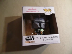 Madalorian & Grogu Funko Pop Hallmark Ornament / Lot of 2 / Free Domestic Ship - Picture 1 of 4