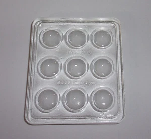 Placas de vidrio Corning Pyrex de 9 pocillos artículos de laboratorio #722085 - Imagen 1 de 4