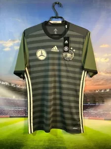 Germany AUTHENTIC Jersey Away football shirt 2016 - 2017 Adidas Men Size 6 - Picture 1 of 8
